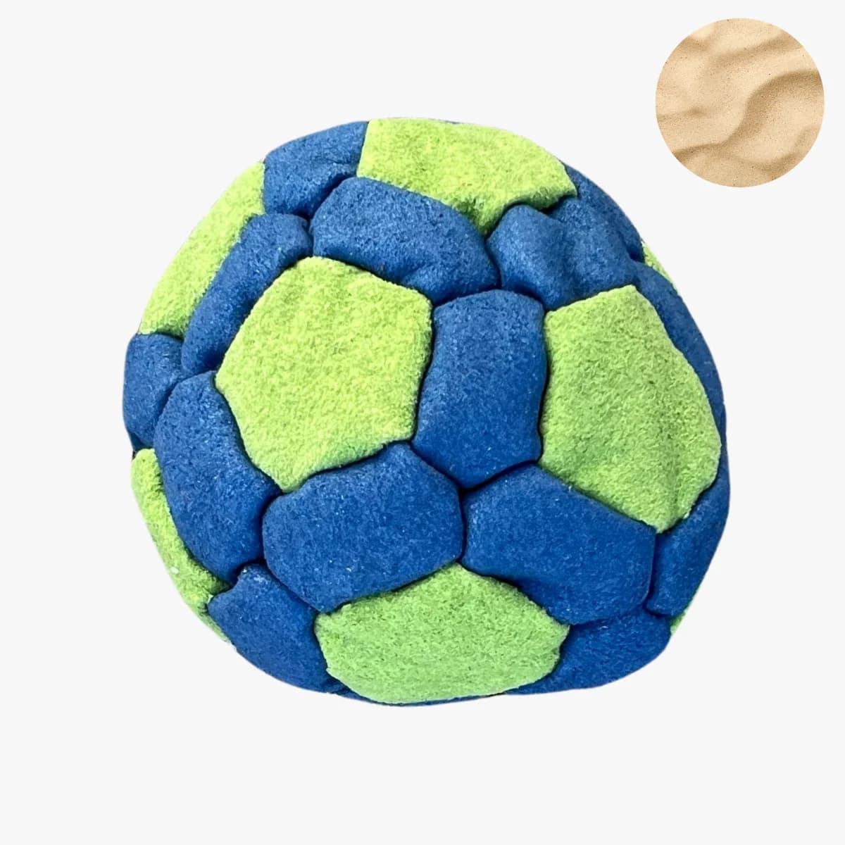 42 Panels Footbag mit Sandfüllung - Kickball für Freestyle und Jonglieren